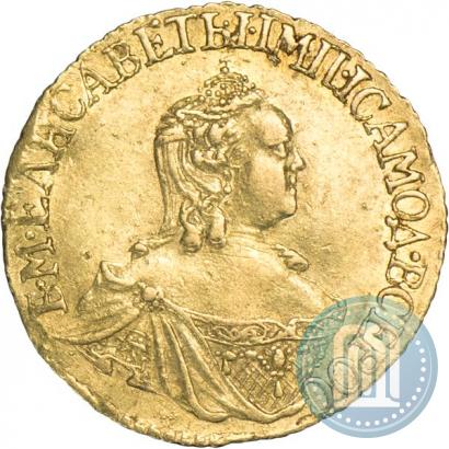 Picture 1 rouble 1757 year  