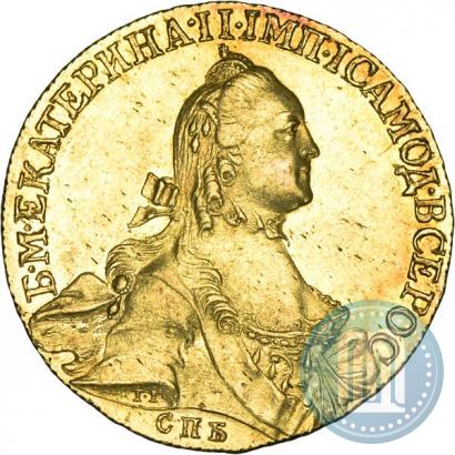 Picture 10 roubles 1764 year СПБ 