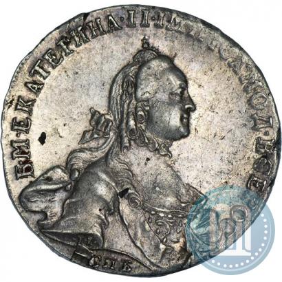 Фото Полтина 1764 года СПБ-ЯI 