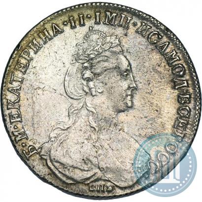 Picture 1 rouble 1780 year СПБ-ИЗ 