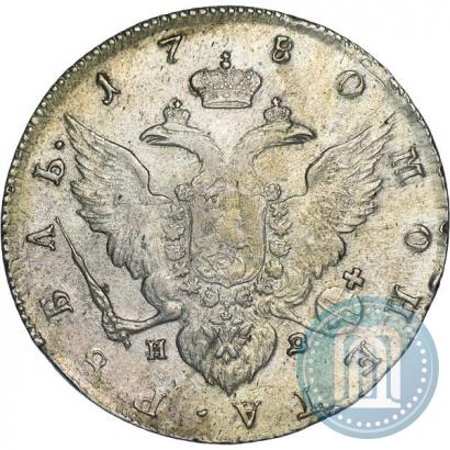 Picture 1 rouble 1780 year СПБ-ИЗ 