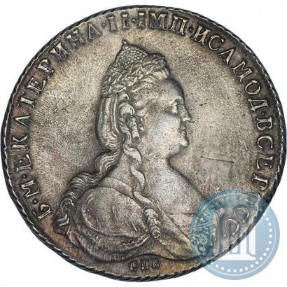 Picture 1 rouble 1787 year СПБ-ЯА 