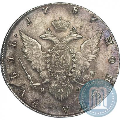 Picture 1 rouble 1787 year СПБ-ЯА 