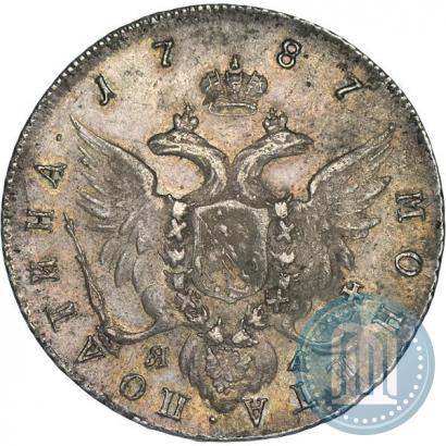 Picture Poltina 1787 year СПБ-ЯА 