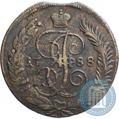 Фото 5 копеек 1788 года ММ 