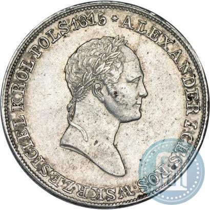 Picture 5 złotych 1830 year KG 