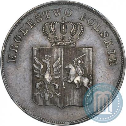 Picture 5 złotych 1831 year KG "Polish uprising"