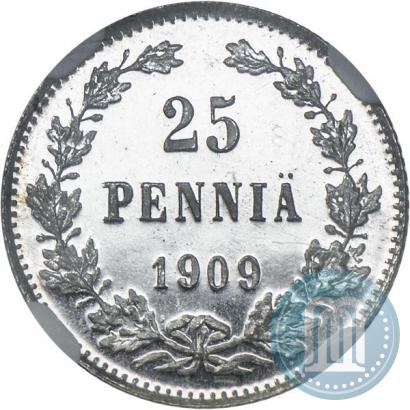 Фото 25 пенни 1909 года L 