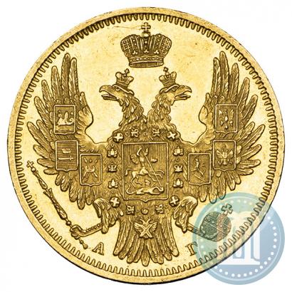 Picture 5 roubles 1849 year СПБ-АГ 