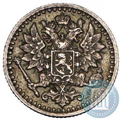 Picture 25 pennia 1868 year S 