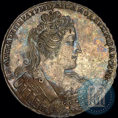 Picture 1 rouble 1733 year  