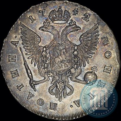 Picture Poltina 1742 year СПБ 