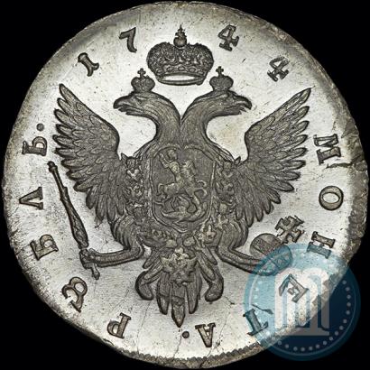 Picture 1 rouble 1744 year СПБ 