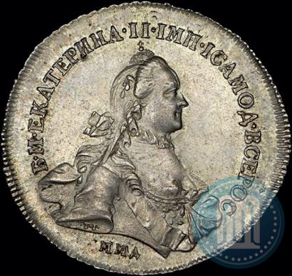Picture 1 rouble 1763 year ММД-EI 