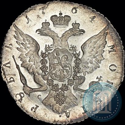Picture 1 rouble 1764 year СПБ-СА 