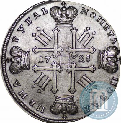 Picture 1 rouble 1728 year  "Type of 1728"