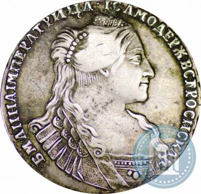 Picture Poltina 1734 year  "Type of 1735"
