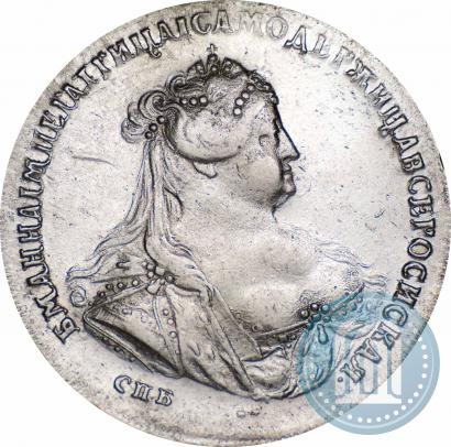 Picture 1 rouble 1740 year СПБ "Petersburg type"