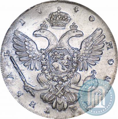 Picture 1 rouble 1740 year СПБ "Petersburg type"
