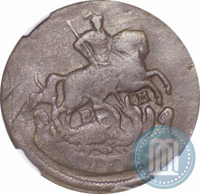 Picture 1 kopeck 1763 year ЕМ 