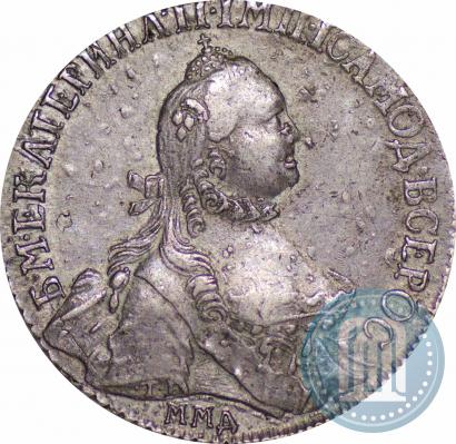 Фото Полуполтинник 1765 года ММД-EI-Т.I. 
