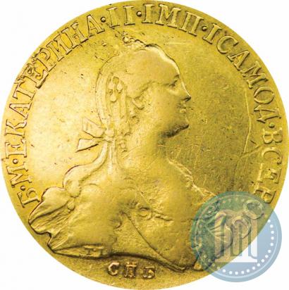 Picture 10 roubles 1776 year СПБ 