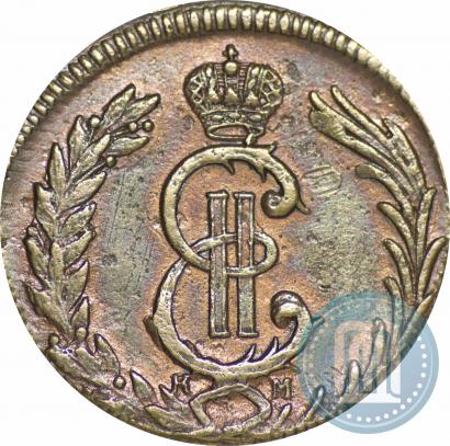Фото 2 копейки 1780 года КМ 