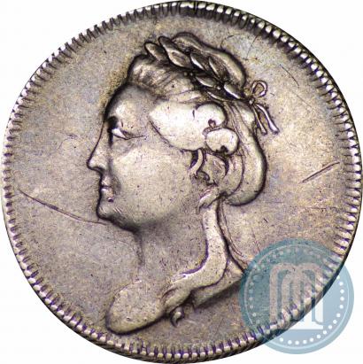 Picture Token Coin 1782 year  "Monument to Peter the Great in Saint-Petersburg"