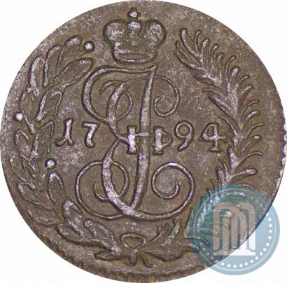 Фото Полушка 1794 года КМ 