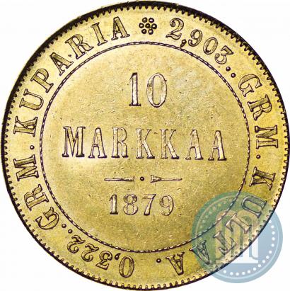 Picture 10 markkaa 1879 year S 