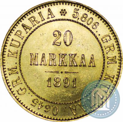 Фото 20 марок 1891 года L 