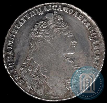 Фото 1 рубль 1736 года  "Тип 1735 года"