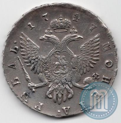 Picture 1 rouble 1747 year СПБ 