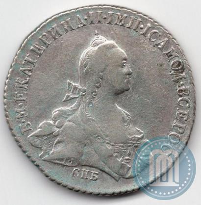 Picture Poltina 1773 year СПБ-ЯЧ 