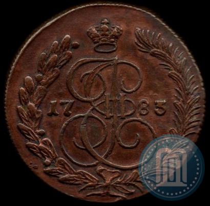 Фото 5 копеек 1783 года КМ 