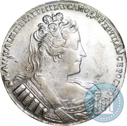 Фото 1 рубль 1733 года  