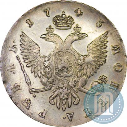 Picture 1 rouble 1743 year СПБ 
