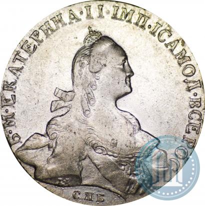 Picture 1 rouble 1766 year СПБ-ЯI 