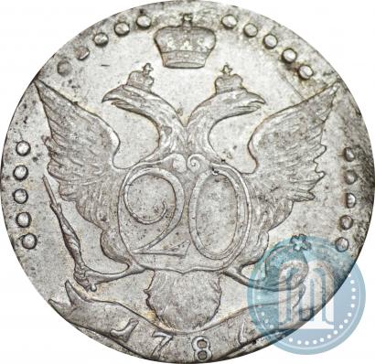 Picture 20 kopecks 1787 year СПБ 
