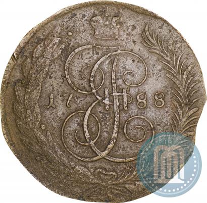 Picture 5 kopecks 1788 year ММ 
