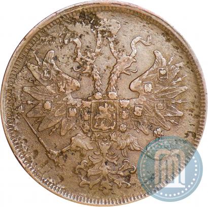 Фото 5 копеек 1864 года ЕМ 