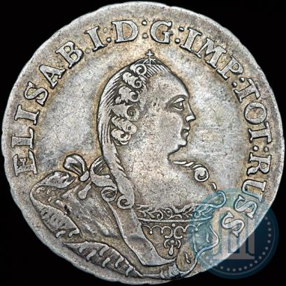 Picture 1/3 Thaler 1761 year  