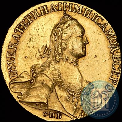 Picture 10 roubles 1764 year СПБ 