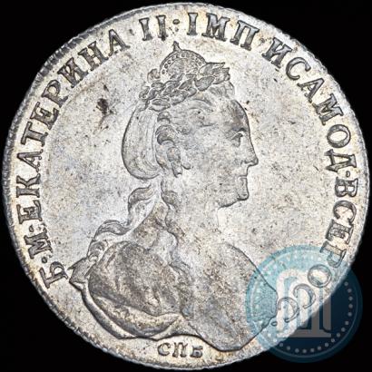 Фото 1 рубль 1780 года СПБ-ИЗ 