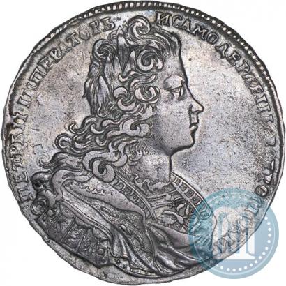 Фото 1 рубль 1728 года  "Тип 1727"