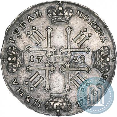 Фото 1 рубль 1728 года  "Тип 1728"