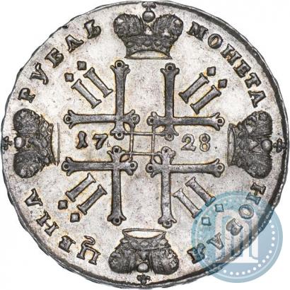 Picture 1 rouble 1728 year  "Type of 1728"