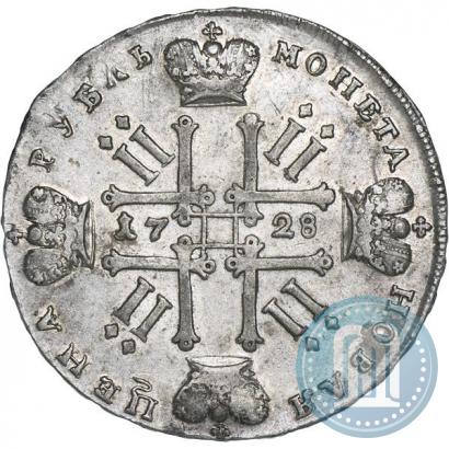 Picture 1 rouble 1728 year  "Type of 1728"