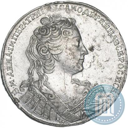 Фото 1 рубль 1730 года  