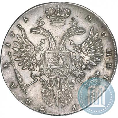 Фото 1 рубль 1731 года  